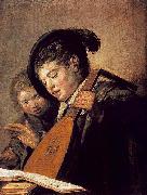 Frans Hals Two Boys Singing WGA Germany oil painting artist